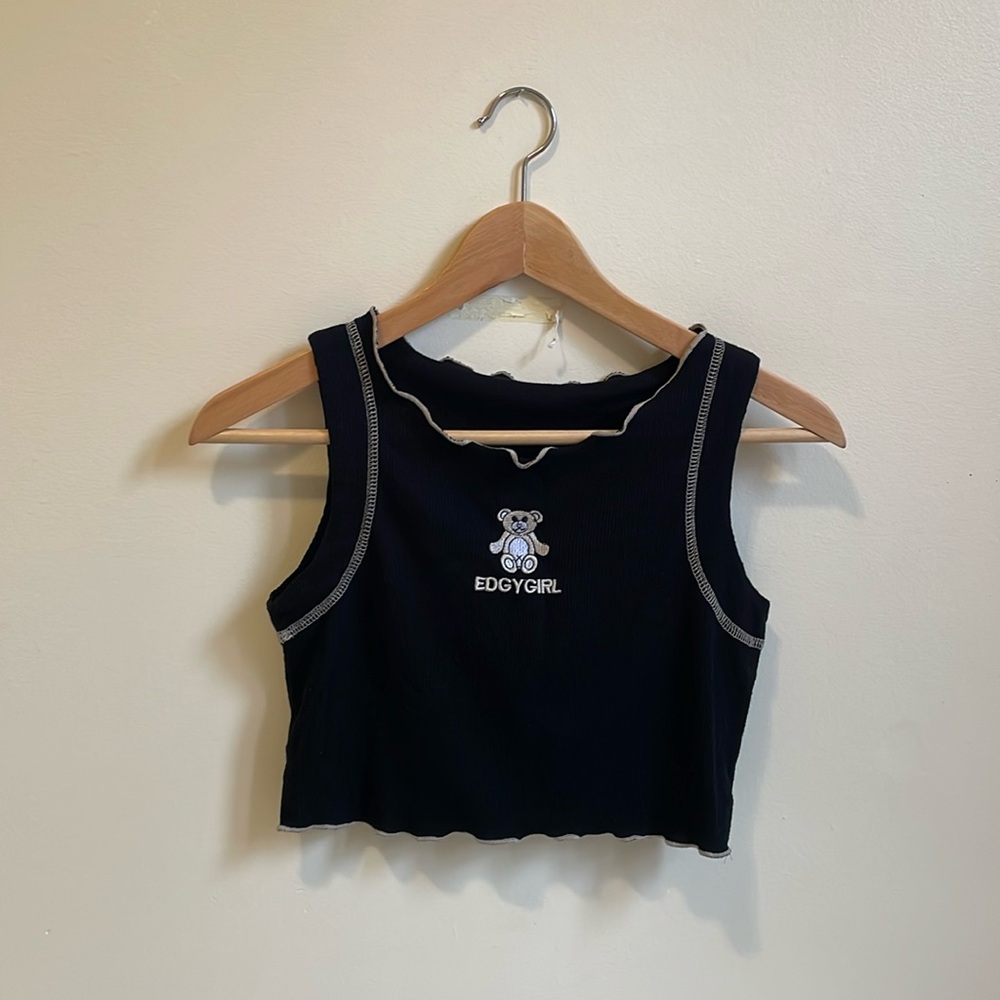 Cropped Y2K Tank
